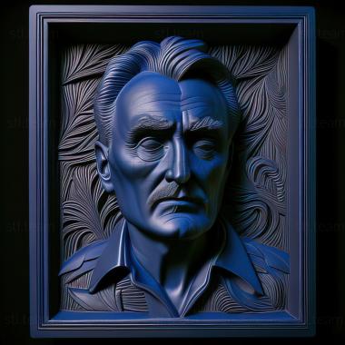 3D модель Фрэнк Бут Blue Velvet Деннис Хоппер (STL)